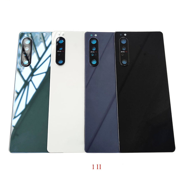 Back Glass for Sony Xperia 1 II Battery Cover Rear Door Housing Replacement