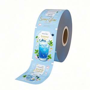 Rollo de película de embalaje de bolsita de barra compuesta multicapa de grado alimenticio impreso personalizado para té/café/jugo de hojas sueltas brillante - Product Image 2