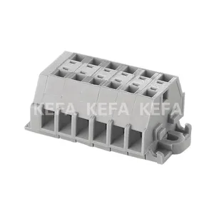 KFWS1.5-DB Screwless din rail connector 1.5mm wire single pin combinable terminal block