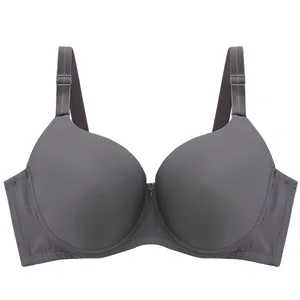 Women Bra Size 44 Female Gather Thin Solid Color Cheap Push Up Underwire Bra For Big