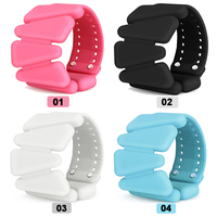 Bracelet de poignet réglable en silicone Poids de cheville Gym Yoga Cardio Entraînement de force lourde Bras Jambe Entraînement Pilates Accessoires