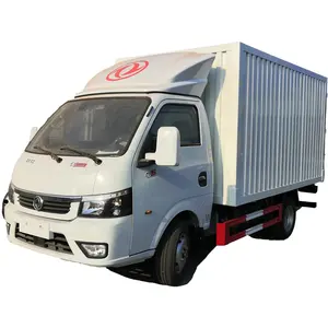 Mini camion de boîte de cargaison de moteur diesel de dongfeng 4x2 102hp 3.4 mètres de long