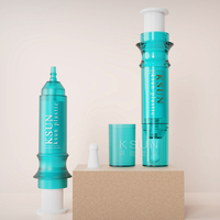 Seringue cosmétique à pompe sans air PS pour soins personnels de 5ml 10ml en stock pour tubes de brillant à lèvres