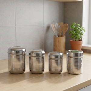 Recipientes Cuadrados de Acero Inoxidable de Gran Calidad, Ecológicos y No Tóxicos para Almacenamiento de Alimentos, con Tapa Abatible, al Mejor Precio, Vendedor Indio - Product Image 2