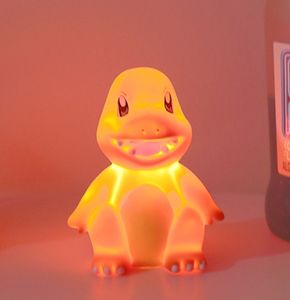 Figurine d'anime en Pvc Kawaii Super Mignon Lampe Pokemoned Jouets Shine Pikachu <span class=keywords><strong>Action</strong></span> Figure Chambre Sommeil Veilleuse Cadeau d'Anniversaire - Product Image 1