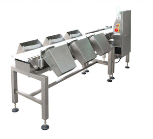 เครื่องคัดแยกน้ำหนักแบบสายพานลำเลียงอัตโนมัติสำหรับการแปรรูปส้ม รุ่น NG-709-6 เครื่องชั่งน้ำหนักแบบหลายหัวพร้อมระบบคัดแยก - Product Image 4