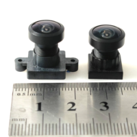 Lente CCTV OKS-3009-M8-A2 3MP F2.0 1.78mm con Rosca M12, Ángulo de 210°, Enfoque Manual, 6G IMX415, IP69K, Impermeable, para Visión Lateral y de Respaldo