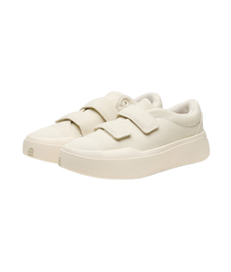 Chaussures décontractées à semelle épaisse avec fermeture auto-agrippante pour hommes et femmes, chaussures à enfiler en <span class=keywords><strong>toile</strong></span> blanches unies pour le skateboard - Product Image 3