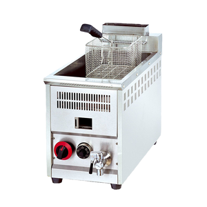 High Productivity Commercial Double Dog Corn and Cheese Hot Dog <b>Fryer</b> Gas Stainless Steel New 8L Deep <b>Fryer</b> <b>Machine</b> - Product Image 3