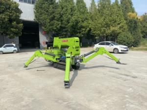 Grúa Araña Móvil de 3, 5, 6, 8 y <span class=keywords><strong>10</strong></span> Toneladas, Pluma Telescópica de 360 Grados, Mini Grúa Hidráulica sobre Orugas con Pluma Auxiliar de 14 m - Product Image 6