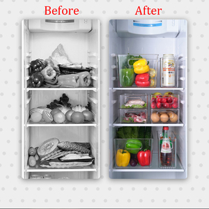 Refrigerator <b>Storage</b> Box <b>Plastic</b> Kitchen Drawer Organizer Frozen Food Grade PET Sealed Large Capacity Transparent Fresh Boxes - Product Image 6