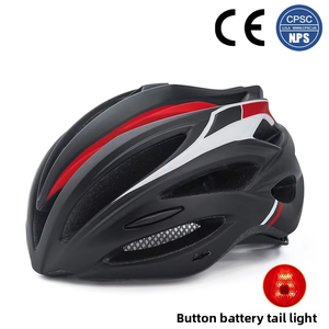 Fengyu 自転車ヘルメット スタイリッシュ 調整可能 通気性 軽量 バイザースタイル ロードバイク PC+EPS カラーブロックプリント 安全サイクリング - Product Image 4