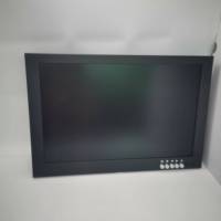 Moniteur LED 10,1 pouces - Ports VGA/AV/USB/BNC, 1280*800, support, télécommande, câble, métal noir pour caméra IP CCTV