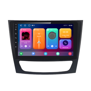 สำหรับรถยนต์ E-Class W211 Cls ปี 05-08 ระบบ Android Auto Carplay กล้องมองหลัง 360 องศา พร้อมเครื่องเล่นวิทยุ FM ในรถยนต์ - Product Image 1