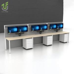 Iultra mới văn phòng máy trạm 1 2 3 4 6 8 người chỗ ngồi văn phòng bàn Bàn Bàn văn phòng - Product Image 3