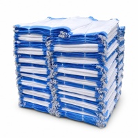 Sacs d'emballage durables en PP tissé haute résistance avec impression offset pour 50 kg de riz, engrais, ciment, sable, farine avec logo personnalisé