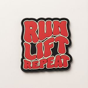 Patch in PVC Personalizzata per Palestra e Attrezzatura Sportiva - Product Image 2