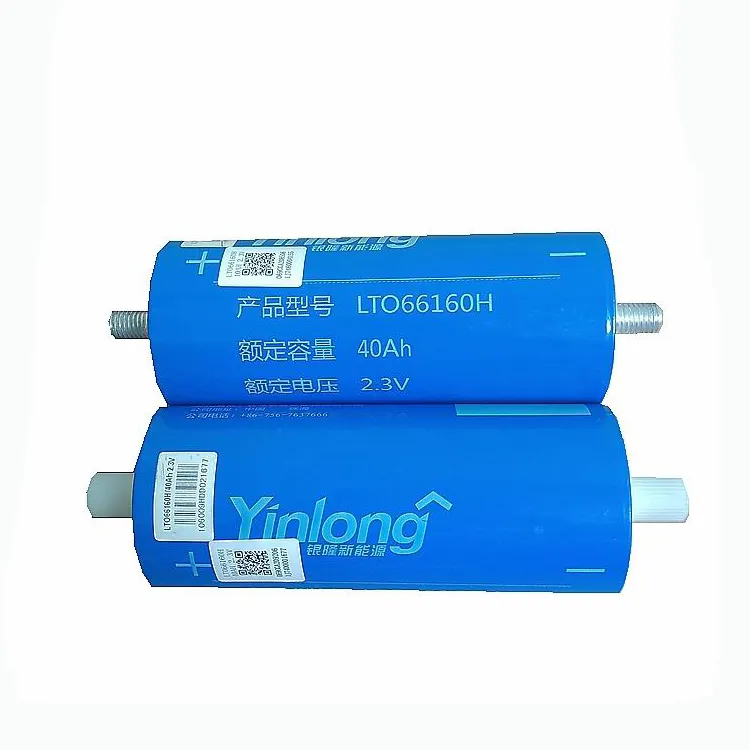 Vente en gros de batterie LTO cylindrique au lithium-titanate à charge rapide 2.3V 40AH pour outils électriques, jouets, bateaux électroniques grand public