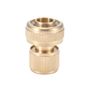 Conector de manguera de agua HD de cobre, conexión rápida 6/8 para kit de herramientas de lavado de coches - Product Image 4