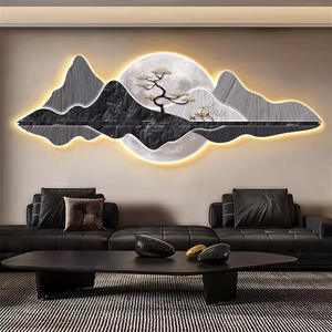 Pittura su tela stampata che corre <span class=keywords><strong>arte</strong></span> <span class=keywords><strong>di</strong></span> cristallo <span class=keywords><strong>di</strong></span> cavallo con dipinti <span class=keywords><strong>di</strong></span> luce a Led e arti murali per l'arredamento della casa - Product Image 2