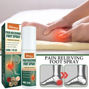 Spray Analgésico para el Talón, Crema para Aliviar el <span class=keywords><strong>Dolor</strong></span> <span class=keywords><strong>de</strong></span> Espolón Calcáneo, Hinchazón Muscular, Tendón <span class=keywords><strong>de</strong></span> Aquiles, Fascitis, Artritis, Yeso Analgésico - Product Image 2