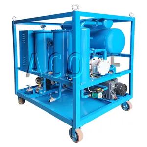 Double Stage High Vacuum Waste Transformer Oil Purifier and Used Oil Regeneration Machine