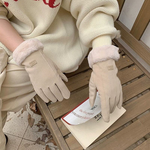 Women Winter Fleece Lined <b>Gloves</b> One Size <b>Warm</b> Touchscreen Cycling Ski <b>Gloves</b> - Product Image 5