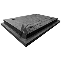 Feuille de plastique UHMWPE à 5 % de bore, polyéthylène boré, contient de la feuille d'UHMWPE