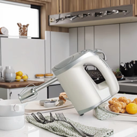 Mini mélangeur à main électrique 400W avec source d'alimentation et bouton d'éjecteur de batteur