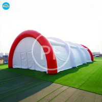 Grande tente gonflable de paintball avec logo personnalisé Tente gonflable de construction d'événements pour aire de sports de plein air à vendre