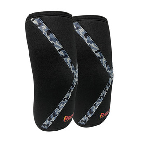 Penyangga Lutut Powerlifting 7mm Neoprene Pelindung Kebugaran Penyangga Lutut Angkat Berat Pelindung Keamanan Kebugaran - Product Image 1