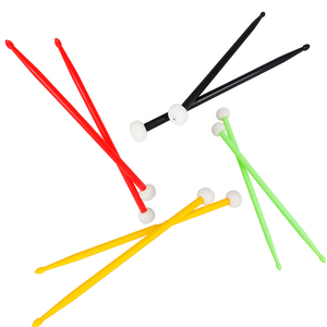 Directo de fábrica Precio al por mayor Percusión Multiusos Tambor de doble cara Timpani Cymbal Mallet Nylon Color Drumstick - Product Image 3