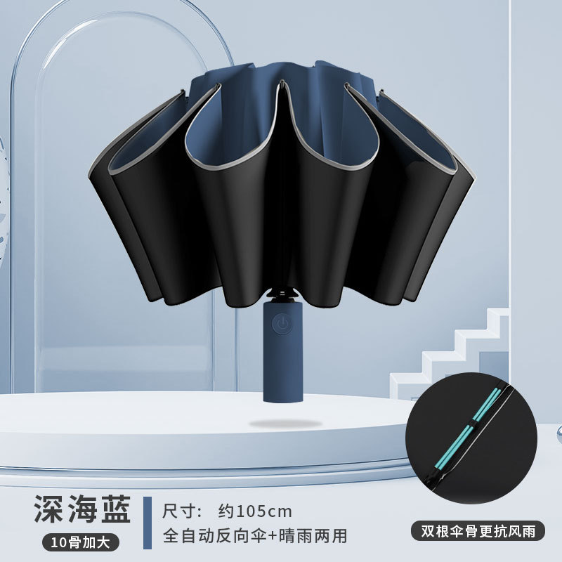 Reverse car navy blue-double strand stronger