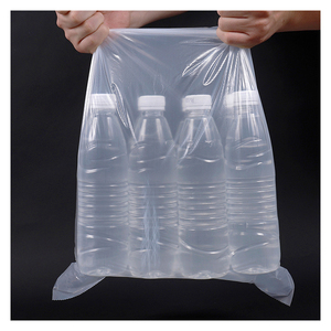 1.Durable custom size and printed logo clear HDPE LDPE plastic roll bag food packaging hot sale plastic bags roll - Product Image 5