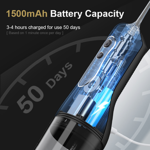 <span class=keywords><strong>Brosse</strong></span> à dents électrique réservoir d'eau sans fil dents claires Ipx7 Grade étanche eau Flosser dispositif dentaire Oral Irrigator Jet - Product Image 4