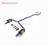 ING Nouveauté Échappement Catback en Titane à Soupapes pour Mercedes Benz Série C C200 W205 avec Soupape d'Échappement Pièces de Course