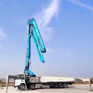 משאבת בטון JIUHE 17 מטר 20 מטר 25 מטר 30 מטר 38 מטר 52 מטר 58 מטר 62 מטר 70 מטר משאבת בטון רכובה על משאית למכירה - Product Image 5