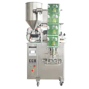 Heat Plastic Food Pouch Sachet Tomato Paste Filling Sealing Multi-function Packaging Machine