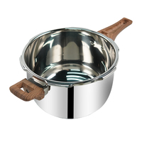 Olla a Presión de Acero Inoxidable 18/10 de 3L/4L/5L/7L/9L/11L para Cocina, Olla a Presión de Inducción para Cocinar Arroz Rápidamente