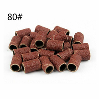 Ensemble manucure pédicure avec 80 120 180 bandes de ponçage forets à ongles fournitures essentielles pour ongles