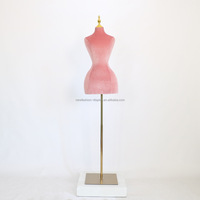 Mannequin de mariage demi-corps en velours pour grandes hanches, mannequin féminin courbé, mannequin féminin à forte poitrine, vente en gros