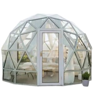 Cúpula de Vidrio para Terraza, Doble Acristalamiento, Vidrio Templado Low-E, Diseño Contemporáneo, Uso en Hoteles - Product Image 2