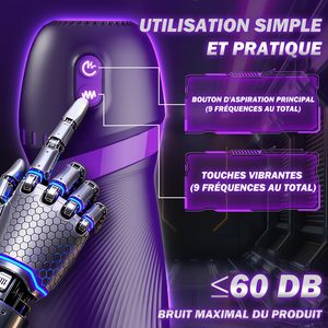 男士成人自慰器 9 种模式振动吸吮 APP 控制自动男性自慰器性玩具 - Product Image 6