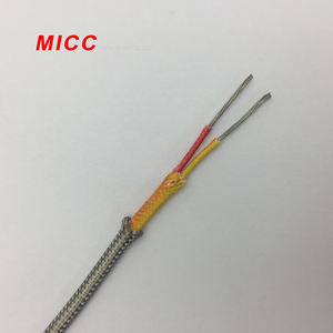 산업용 K형 유리 섬유 꼰 열전대 와이어 - Product Image 1