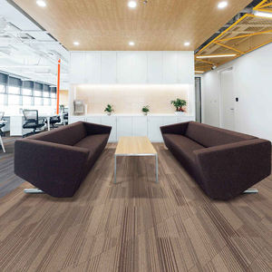 Alfombra cuadrada para interiores, con diseño de rompecabezas, moderna, de polipropileno, con reverso de PVC, para sala de estar y dormitorio - Product Image 2