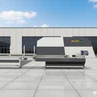 Nouvelle machine de pliage de verre CNC entièrement automatique 2026 avec bande d'aluminium à impression laser 220V/380V Garantie 1 an Meilleur prix