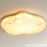 Luminaire de style crème luxueux en forme de nuage, éclairage d'ambiance romantique pour chambre principale et chambre de filles