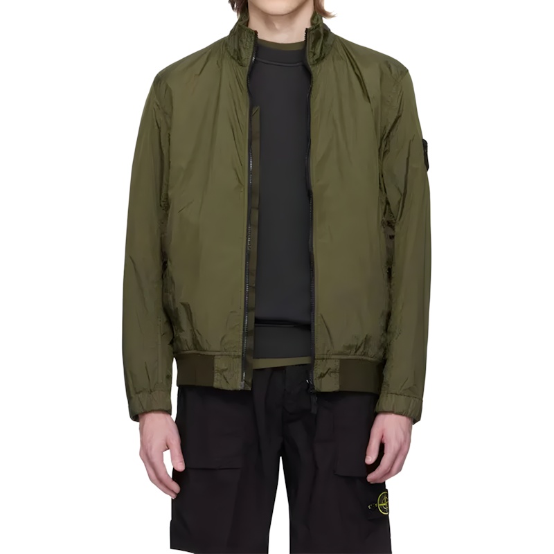 Veste homme à col montant personnalisé