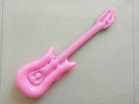 Microphone Gonflable Musical en PVC pour Enfants, Instruments de Fête Personnalisés en Plastique, 24cm et 35cm, Vente en Gros