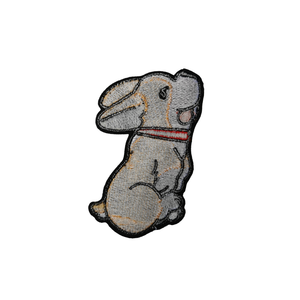 Patchs de broderie Golden Kirky Cute Little Iron-on Full Embroidery pour la réparation de jeans - Product Image 5